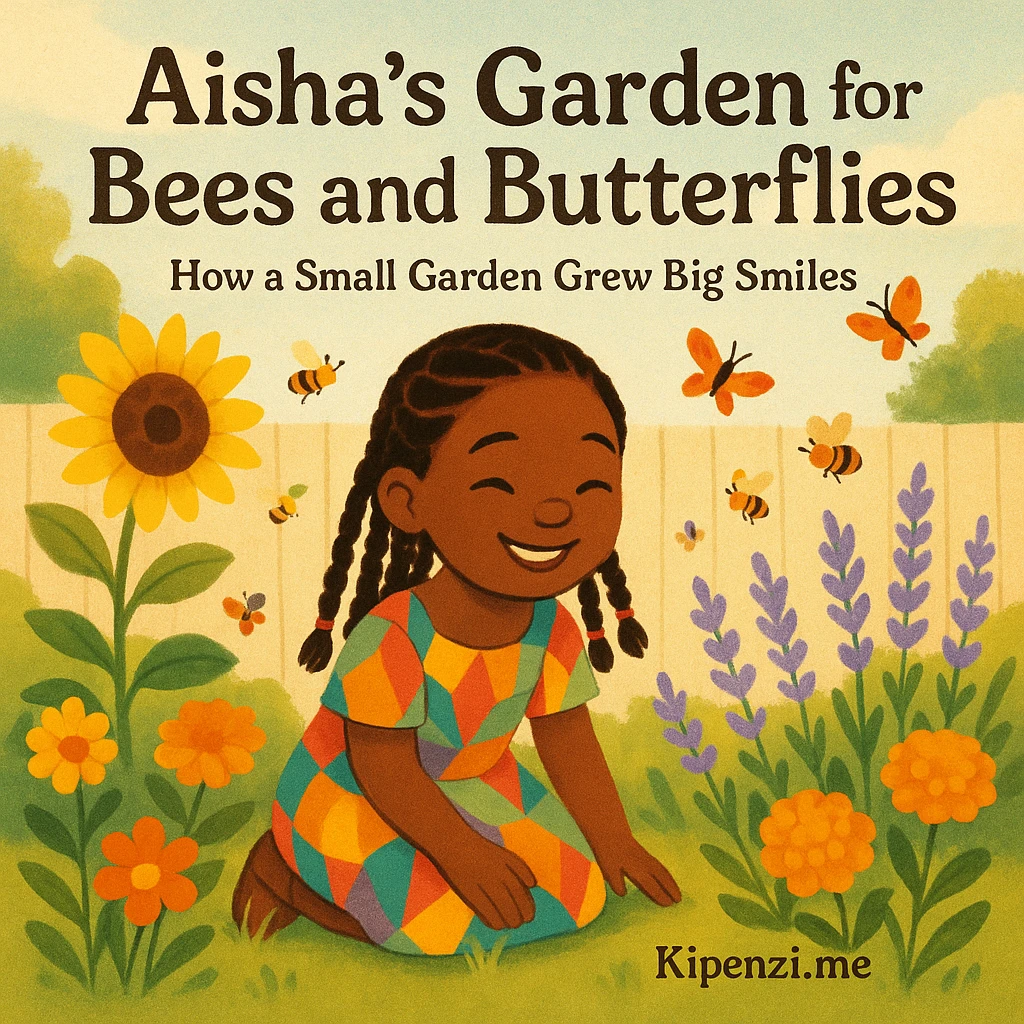 Aisha’s Garden for Bees and Butterflies - How a Small Garden Grew Big Smiles.